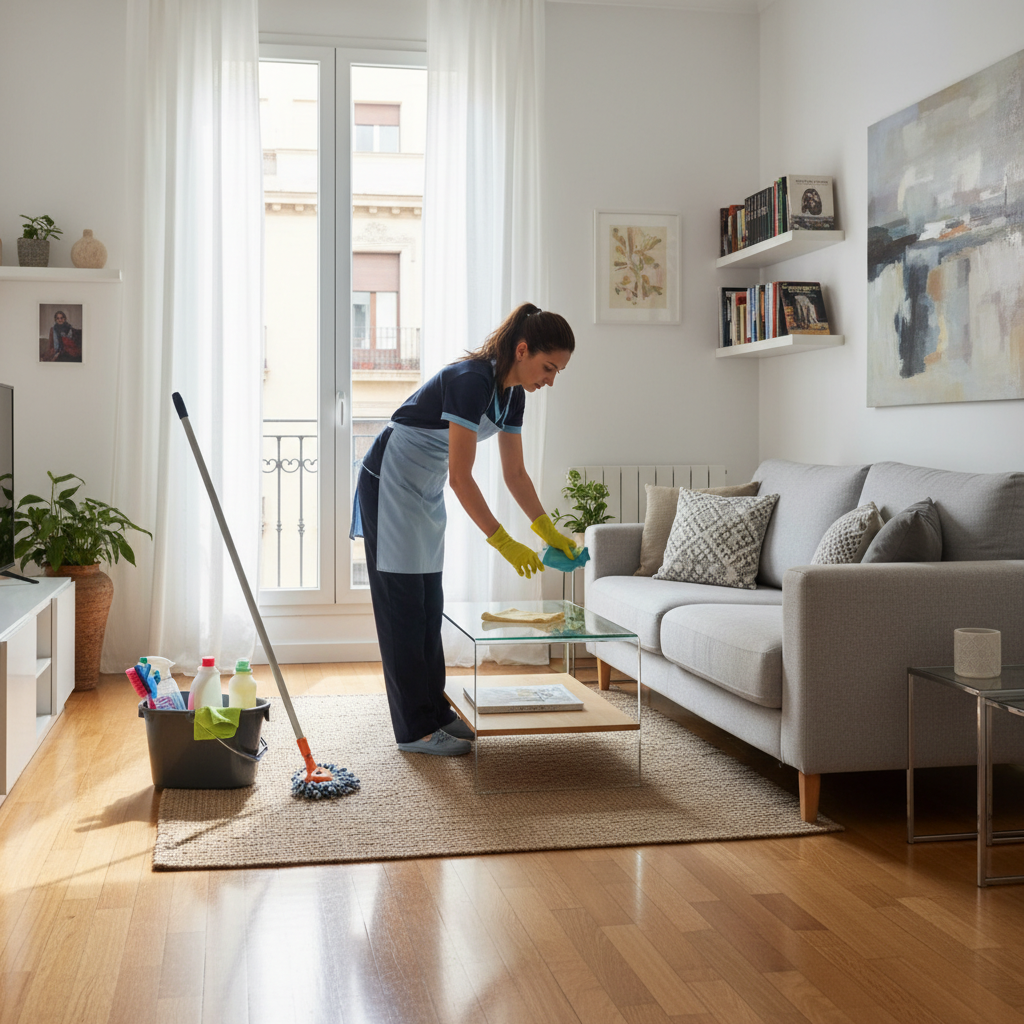 Servicio profesional de limpieza de casas en Barcelona